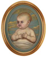 Appraisal: HORACE BUNDY American - PORTRAIT OF YOUNG CHILD Oil on