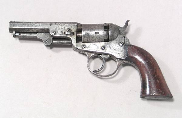 Appraisal: A J M Cooper pocket model double action percussion revolver