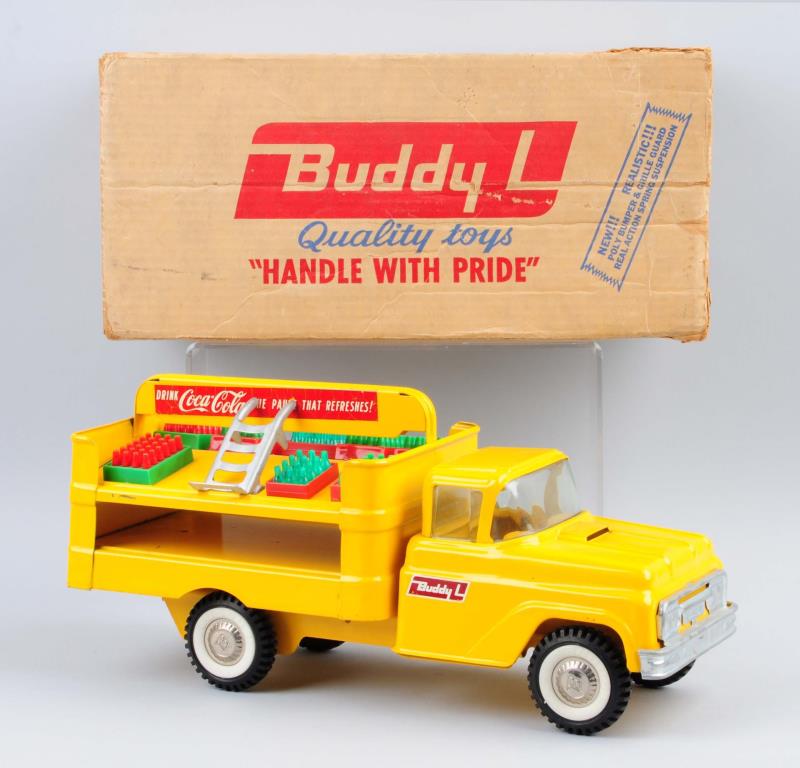 Appraisal: 's Coca-Cola Buddy L Truck Box Neraly no wear on