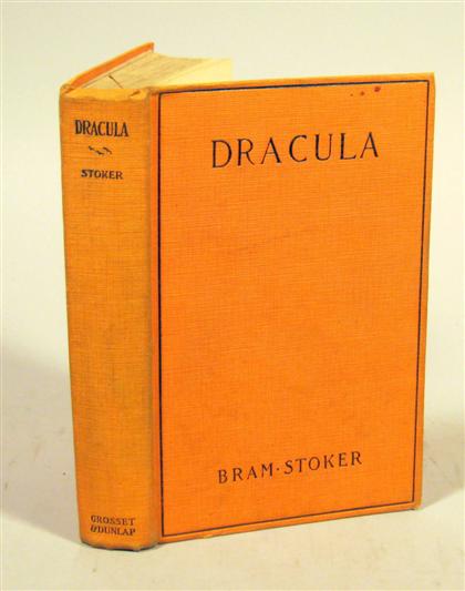 Appraisal: vol Stoker Bram Dracula New York Grosset Dunlap ca mo