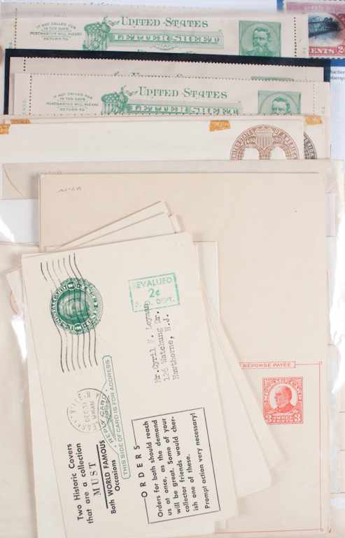 Appraisal: Selection of Postal Stationery th and th century including Columbian