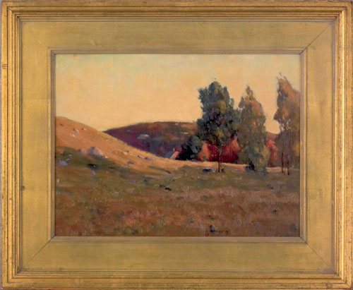 Appraisal: C Crosby Allen American early th c oil on board