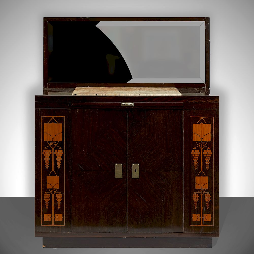 Appraisal: Vienna Secessionist Sideboard August Ungeth m Att Attributed to August