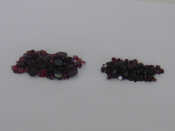 Appraisal: A quantity of loose polished garnets total weight approx cts