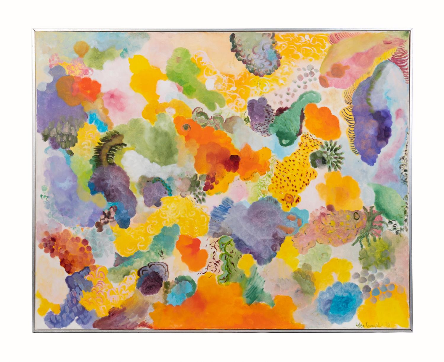 Appraisal: HELEN COVENSKY UNTITLED ABSTRACT O C Helen Covensky Polish -