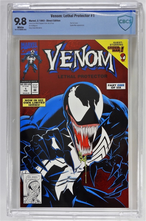 Appraisal: MARVEL VENOM LETHAL PROTECTOR CBCS United States Marvel Comics Venom