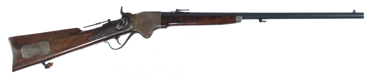 Appraisal: PRESENTATION SPENCER MODEL SPORTING RIFLE Cal NSN rnd bbl Has