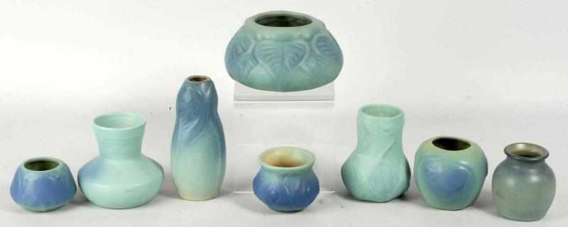 Appraisal: Lot of Vintage Van Briggle Pottery Vases Description All with