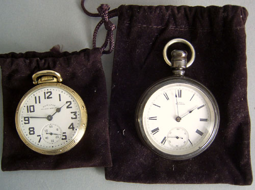 Appraisal: Hamilton Railway Special -jewel gold filled open face pocket watch