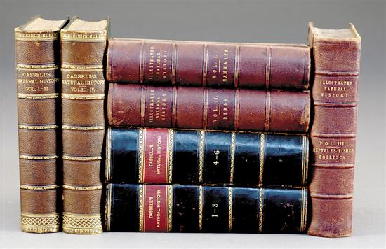 Appraisal: Books Natural history anatomy CASSELL'S POPULAR NATURAL HISTORY London Cassell