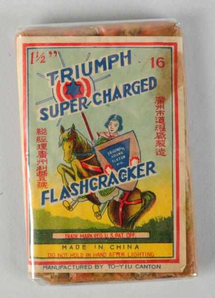 Appraisal: Triumph -Pack Logo Firecrackers Class Manufactured by To Yiu Condition