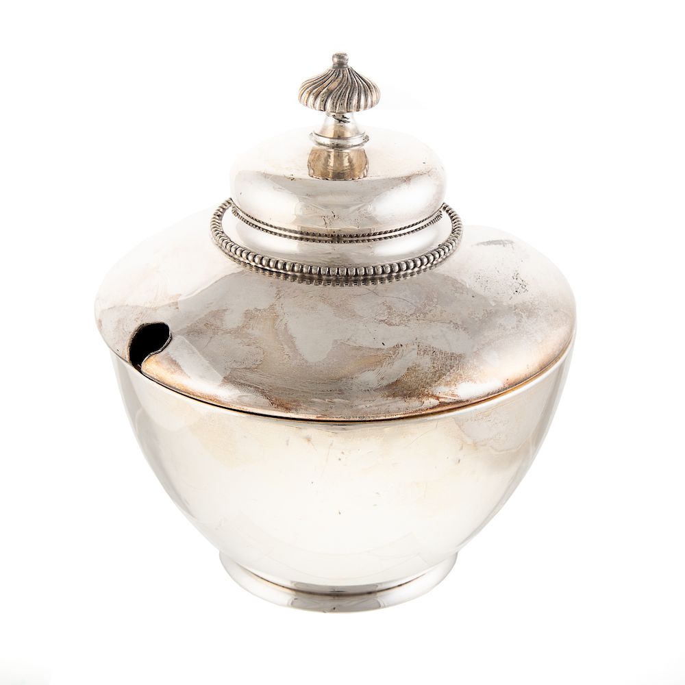 Appraisal: Webster Sterling Silver Bowl and Cover model S simple ovoid