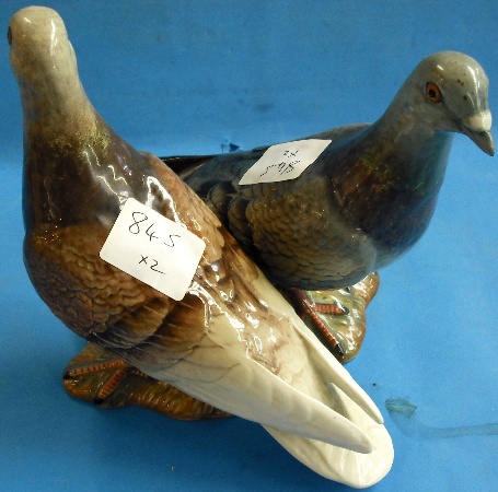 Appraisal: Beswick Red Pigeon and Grey Pigeon