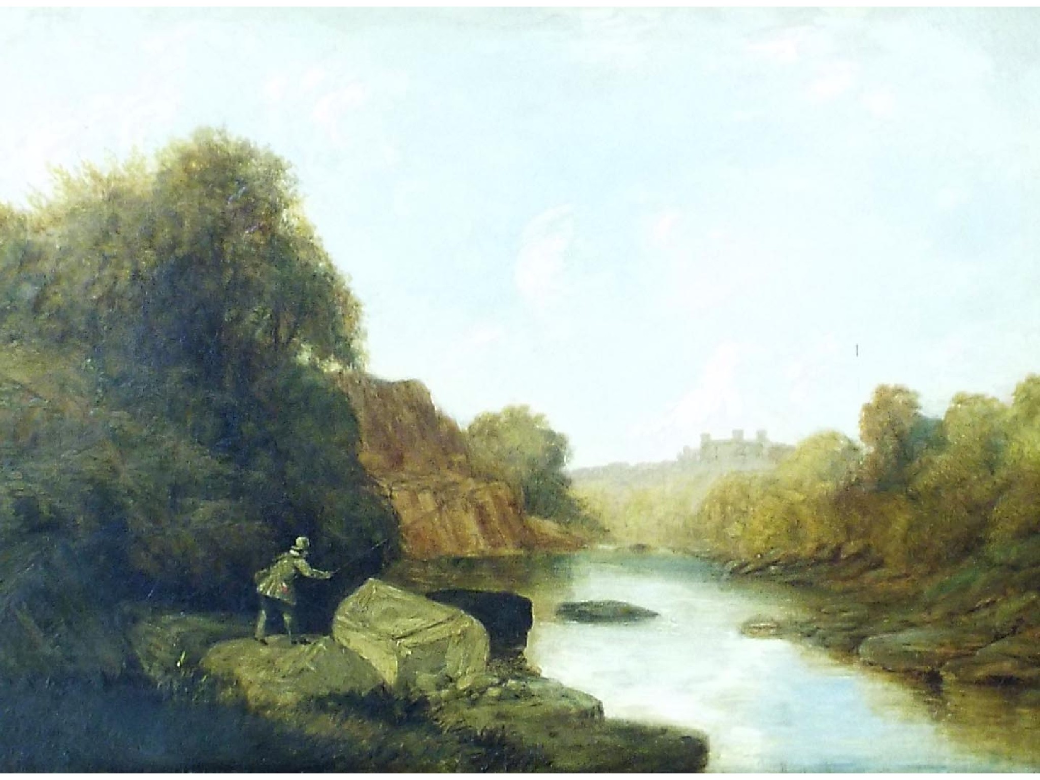 Appraisal: Attributed to Henry Dawson Snr th century - An Angler