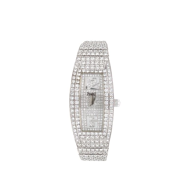 Appraisal: Ladies Piaget Diamond Watch Ladies Piaget K Diamond Bracelet Limelight