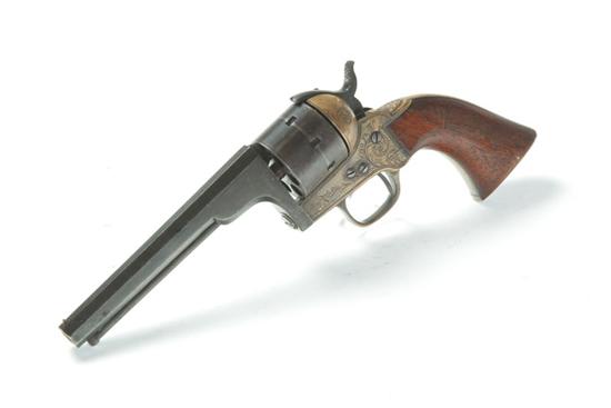 Appraisal: MOORE'S PATENT REVOLVER Belt revolver seven-shot caliber '' octagonal barrel