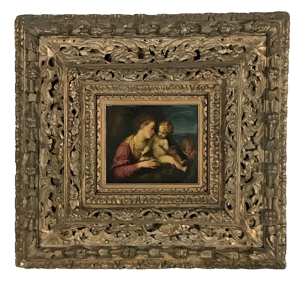 Appraisal: The Virgin St John after Francesco Parmigianino Francesco Parmigianino Mazzola