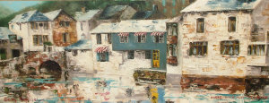 Appraisal: Betty Raphael mid-late th century- Inner Harbour Polperro and Polperro