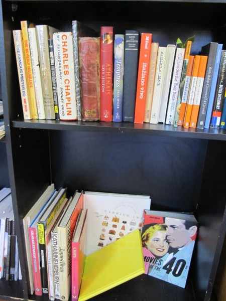 Appraisal: TWO SHELVES OF ASSORTED BOOKS INCL MOVIES OF THE ''S