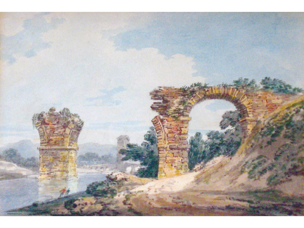 Appraisal: JOSEPH MALLORD WILLIAM TURNER The Two Bridges of the Narni