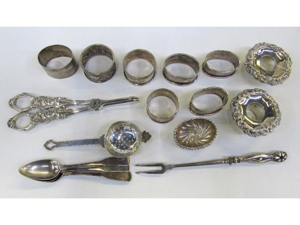 Appraisal: George IV silver soup ladle London