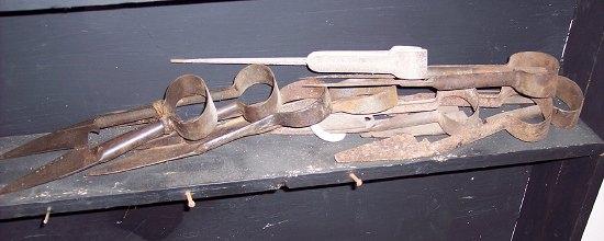 Appraisal: Nine pairs of shears various