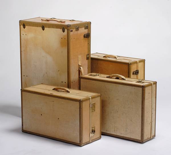 Appraisal: A Cary Grant set of luggage s Comprising four matching