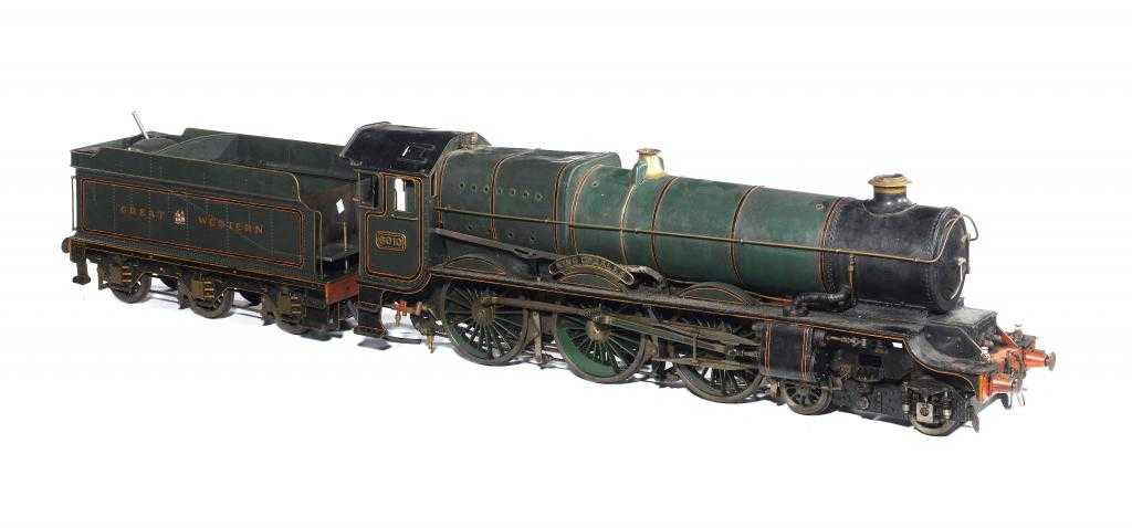 Appraisal: A INCH GAUGE MODEL - - LOCOMOTIVE AND TENDER based