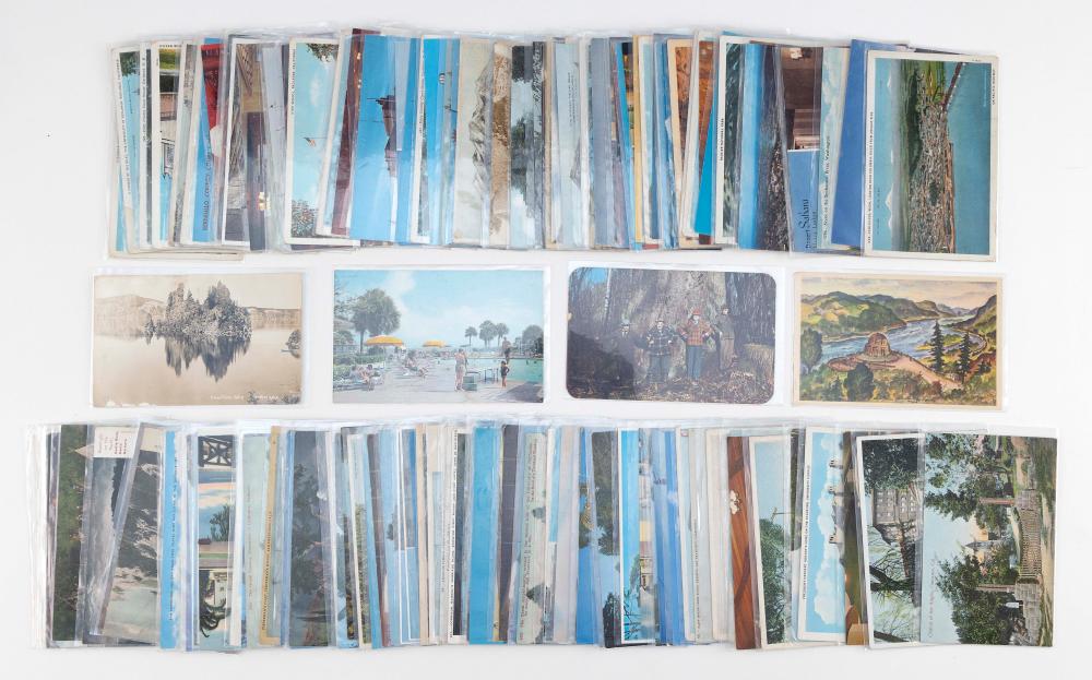 Appraisal: APPROX POSTCARDS OF UNITED STATES VIEWS EARLY TO LATE TH