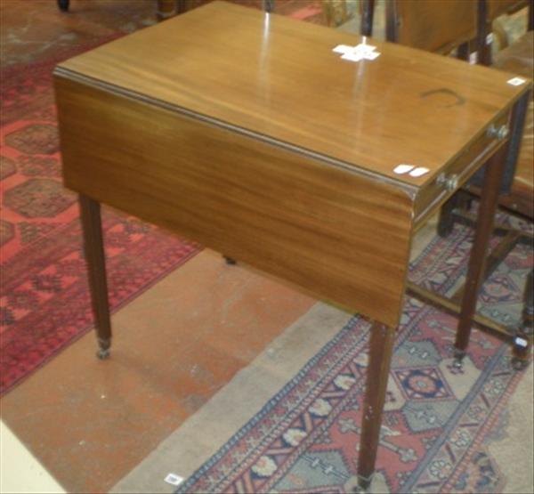 Appraisal: A th century mahogany Pembroke table