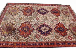 Appraisal: Antique Soumak Persian Rug Antique Soumak Persian Rug