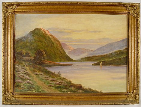 Appraisal: BERGLUND John Swedish American - Highland Lake OIL B ''