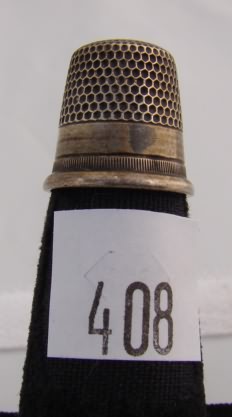 Appraisal: Sterling thimble