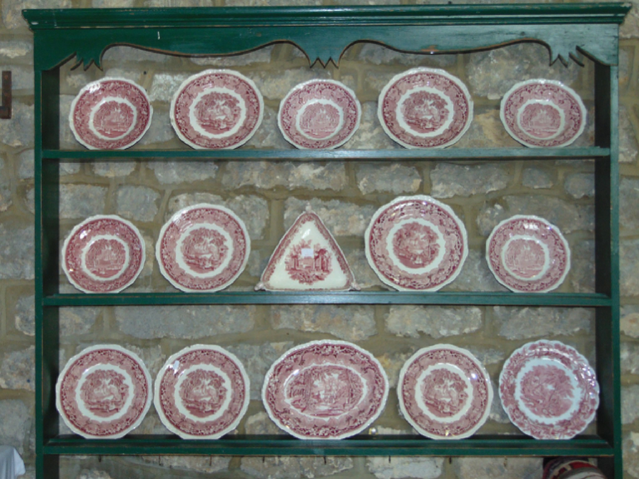 Appraisal: A collection of Masons Vista pattern pink printed dinner wares