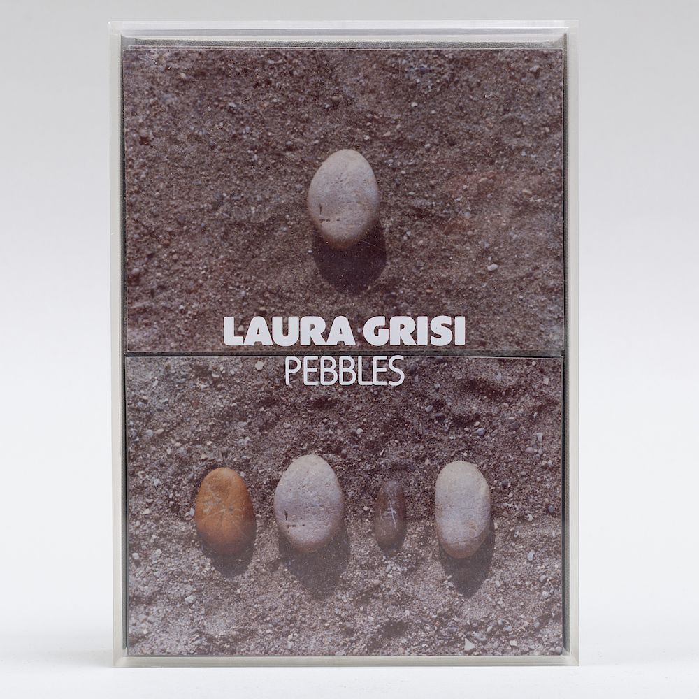 Appraisal: Laura Grisi - Pebbles The set of thirty-three photographs mounted