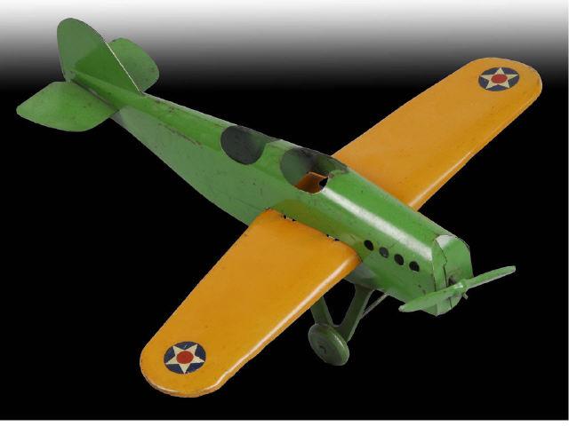 Appraisal: Pressed Steel Steelcraft Airplane Toy Description Decals on both sides