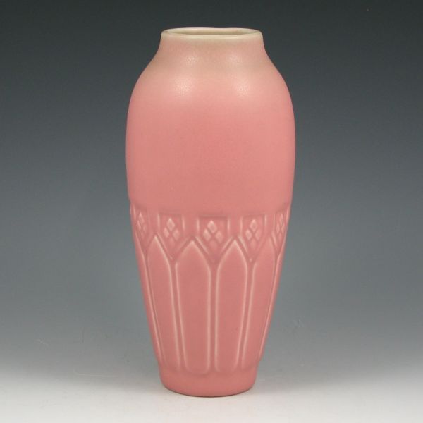 Appraisal: Rookwood Arts Crafts vase from with light sea foam matte