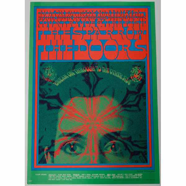 Appraisal: Two Psychadelic Concert Posters Lot of two includes Family Dog