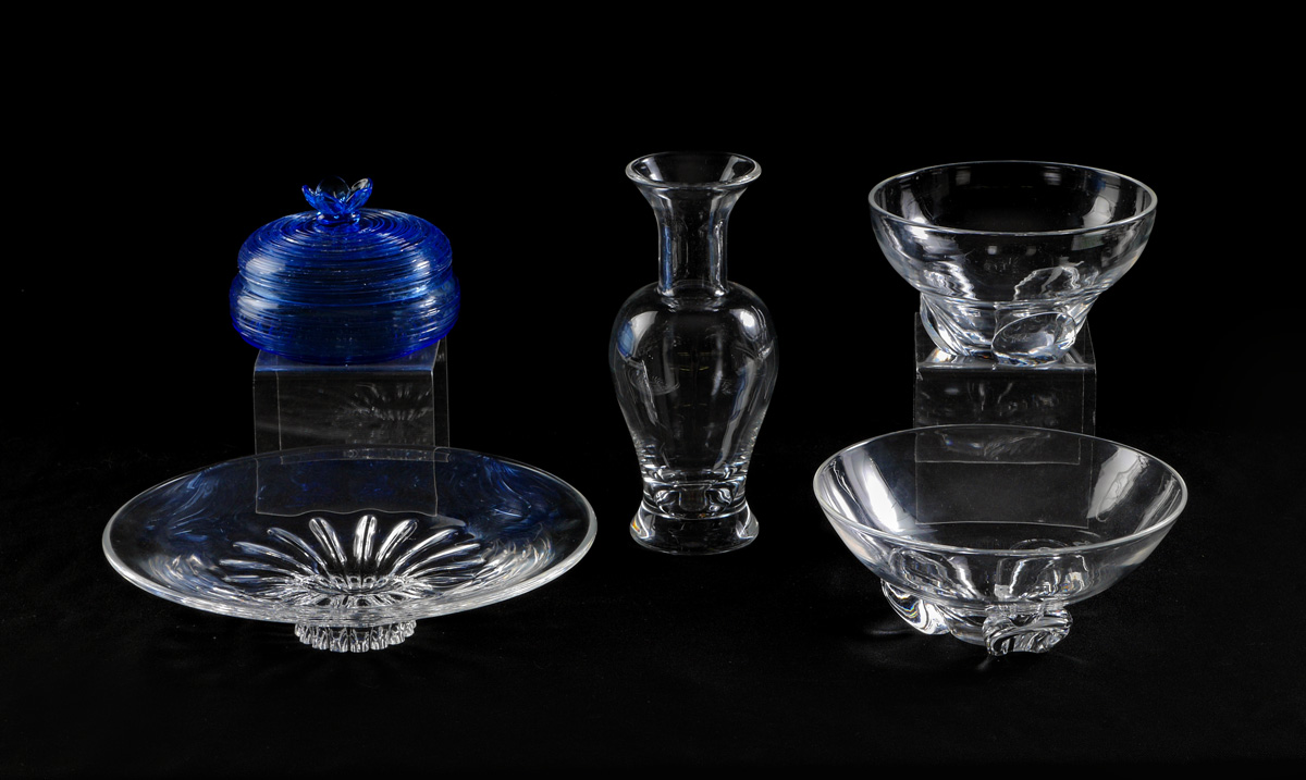 Appraisal: PIECE COLLECTION OF STEUBEN CRYSTAL An assembled collection of pieces