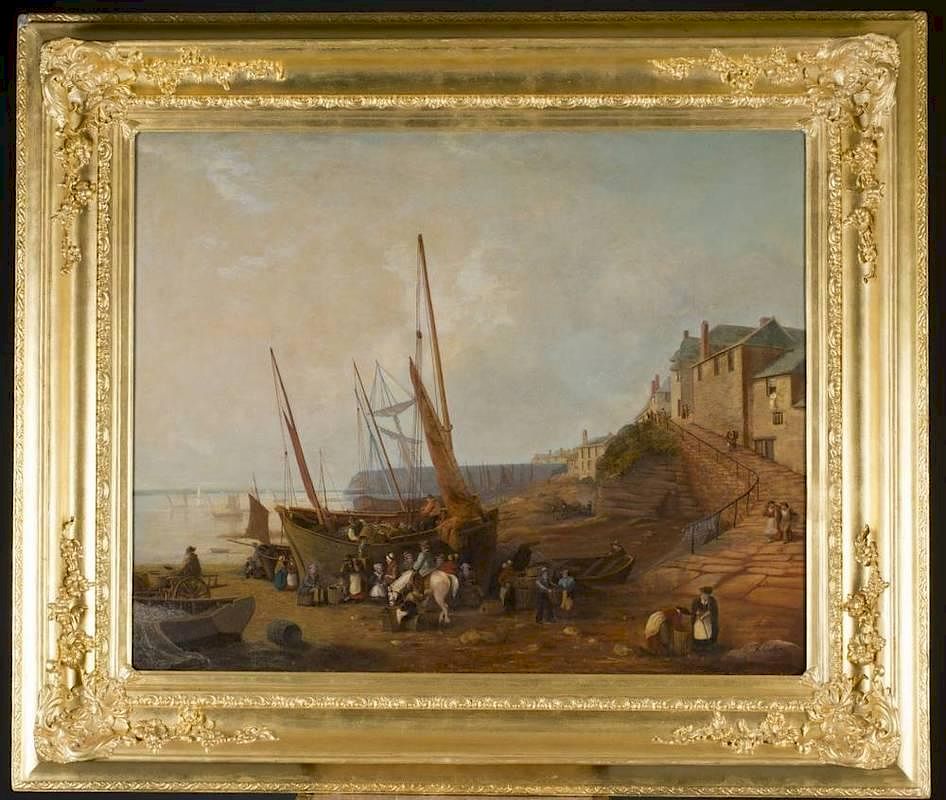 Appraisal: William Collins painting Collins William United Kingdom - st half