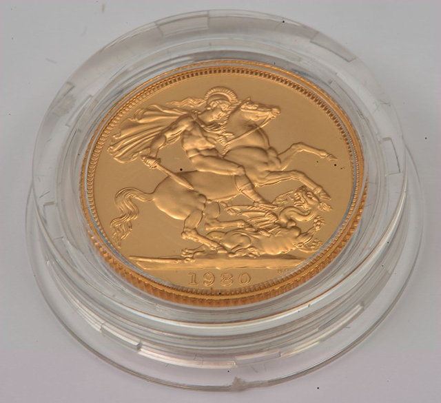 Appraisal: A PROOF SOVEREIGN in case of issue FDC