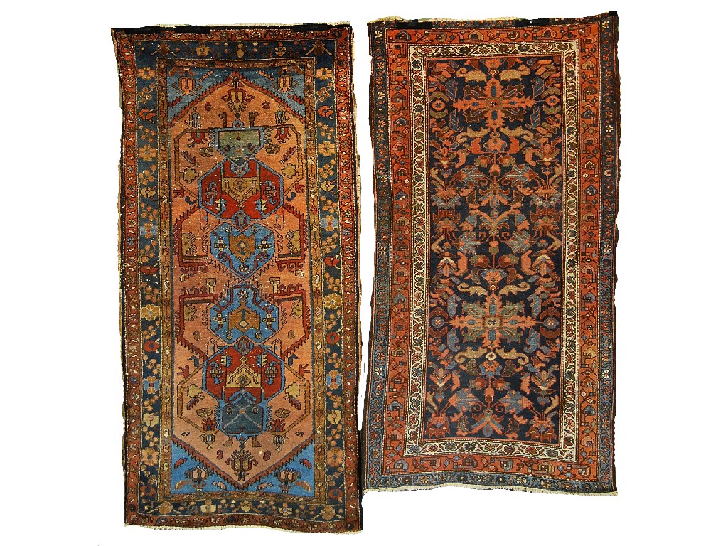 Appraisal: Persian Hamadan Meherban rug probably circa s