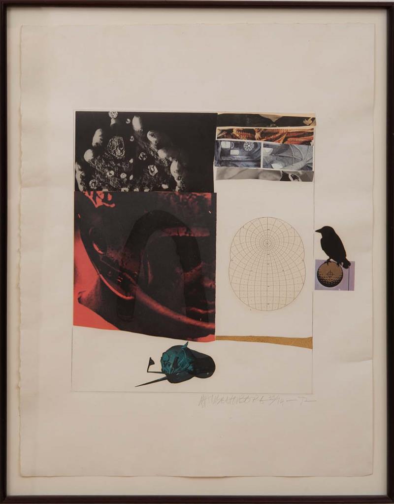 Appraisal: ROBERT RAUSCHENBERG - HORSEFEATHERS THIRTEEN-IX FROM HORSEFEATHERS THIRTEEN SERIES Offset