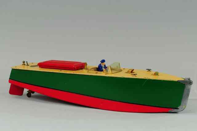 Appraisal: ORKIN CRAFT SPEEDBOAT Orkin Craft good scale and detail to