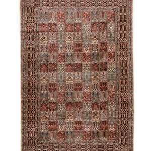 Appraisal: A Bakhtiari Silk Rug th Century feet inch x feet