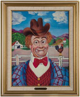 Appraisal: Red Skelton Sunday Afternoon Limited Edition Painting An authorized reproduction