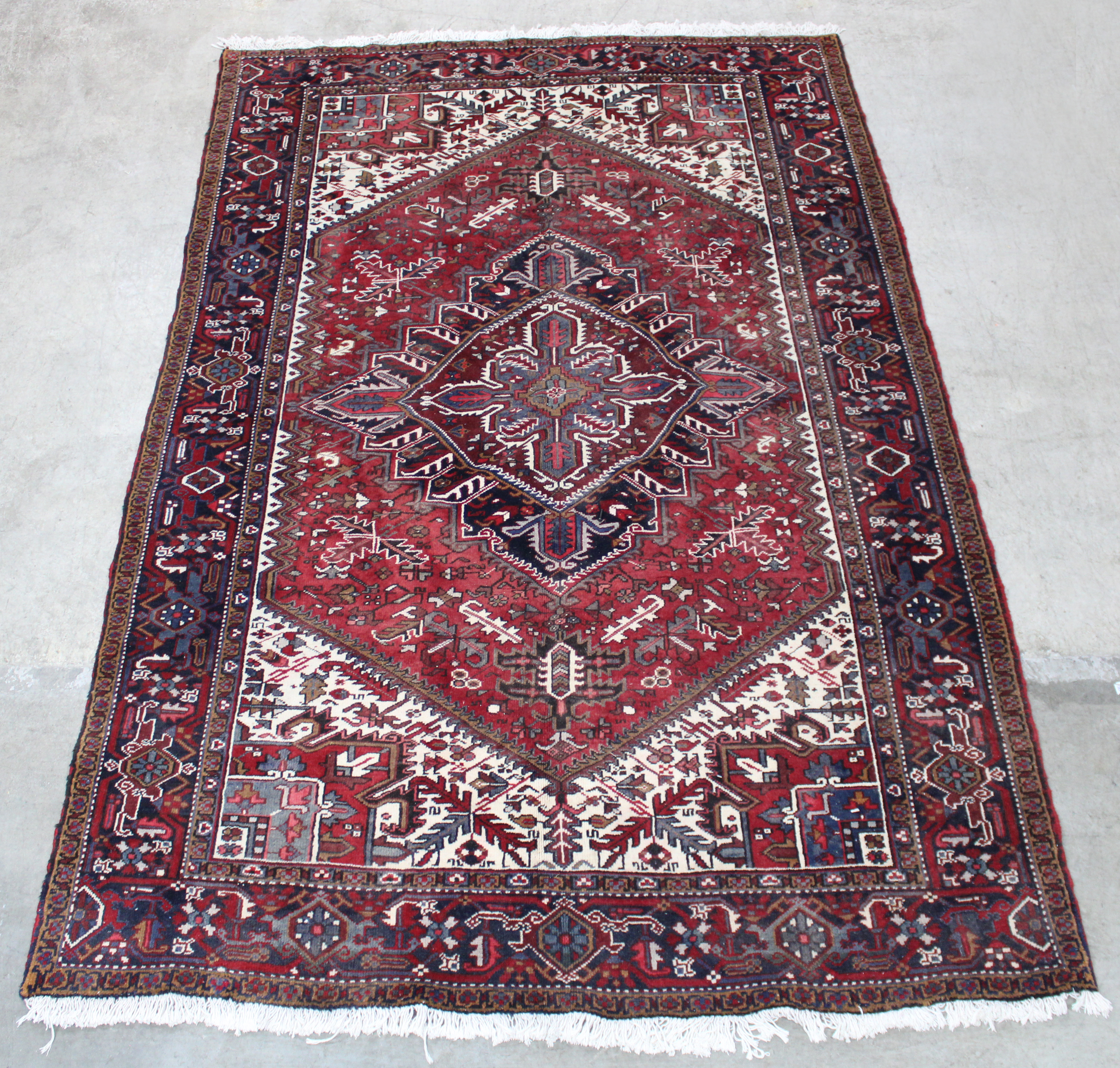 Appraisal: ORIENTAL RUG ' X ' PERSIAN Oriental rug ' x