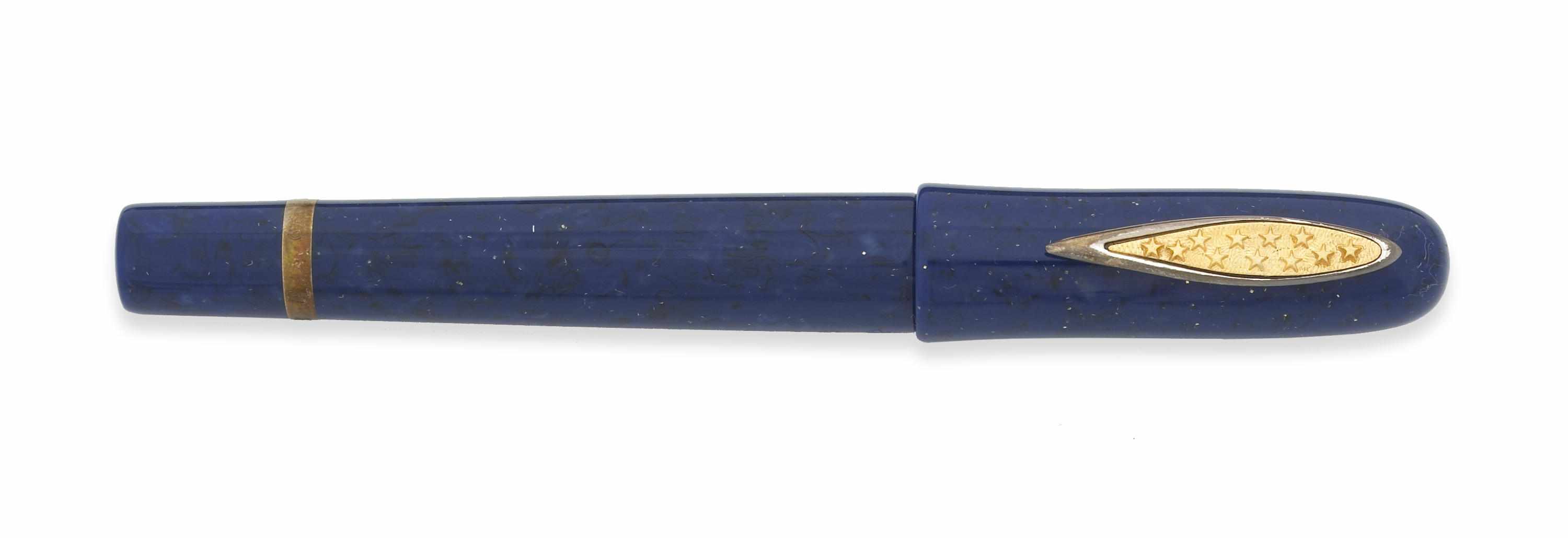 Appraisal: MARLEN Euro Limited Edition Fountain pen in lapis blue resin