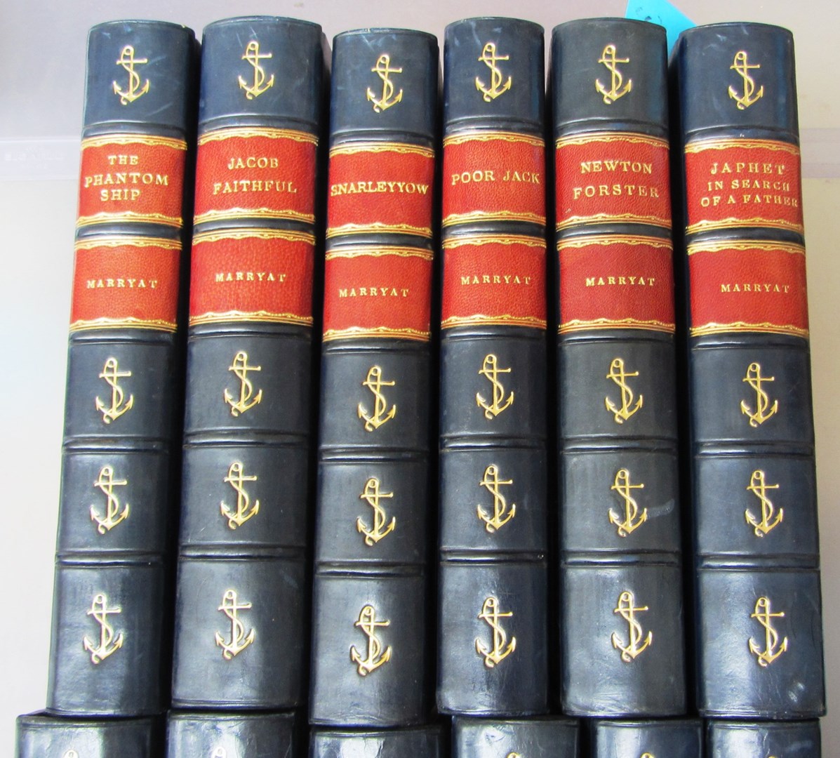 Appraisal: MARRYAT F Novels vols illus by H R Millar E