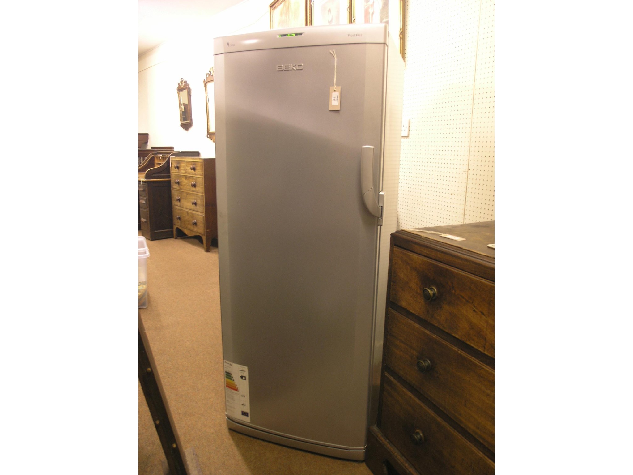 Appraisal: A Beko A class Frost Free upright freezer six drawers